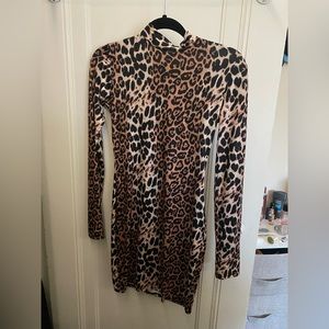 cheetah dress